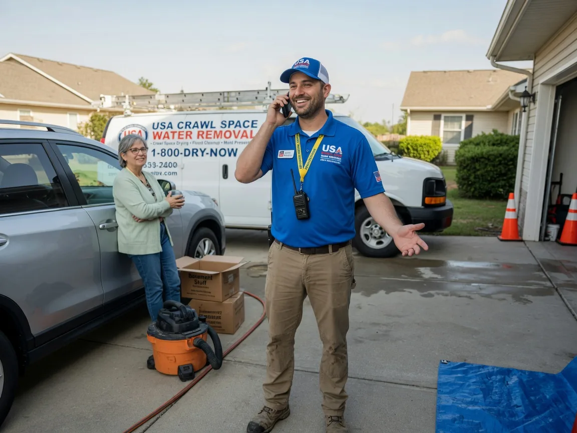 Crawl Space Water Removal Nova, OH FAQs